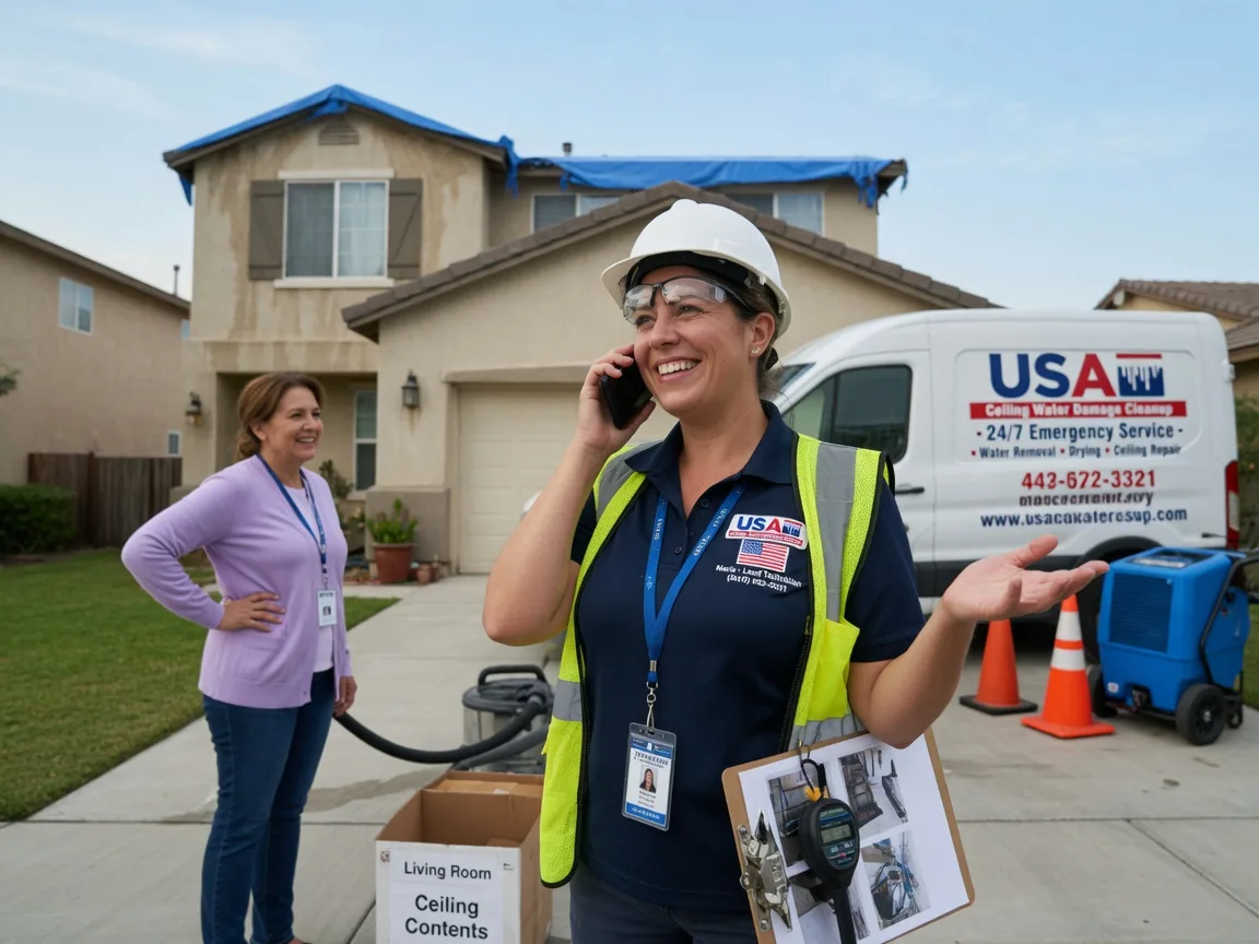 Ceiling Water Damage Restoration Manteno, IL FAQs